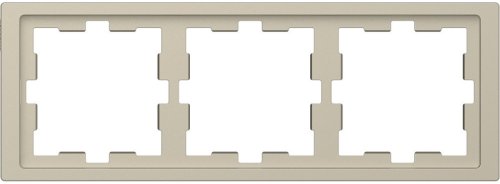 Рамка универсальная Schneider Electric Merten D-Life 3-м. сахара  картинка